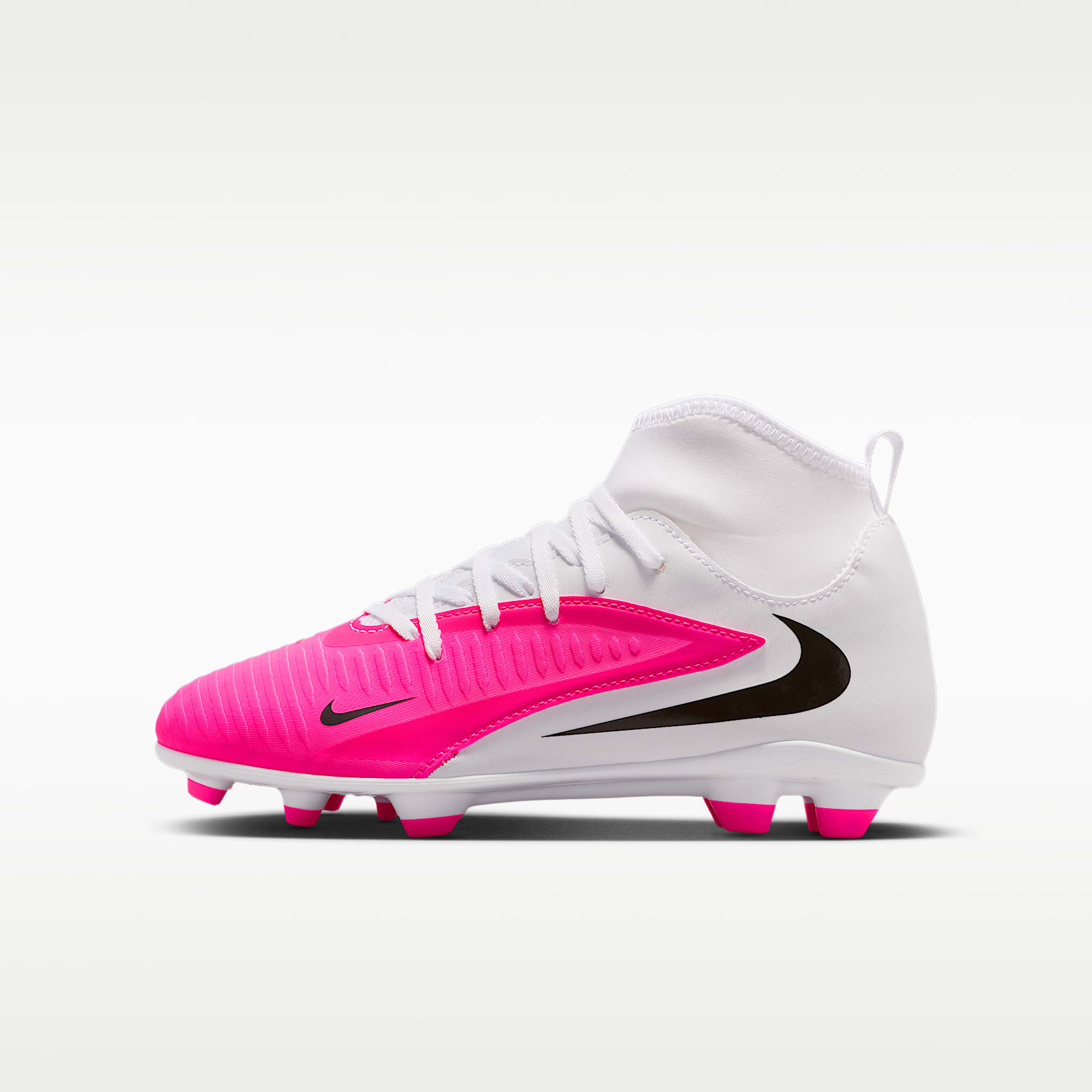 Nike Jr. Phantom 6 High Club Big Kids' Multi-Ground Soccer Cleats